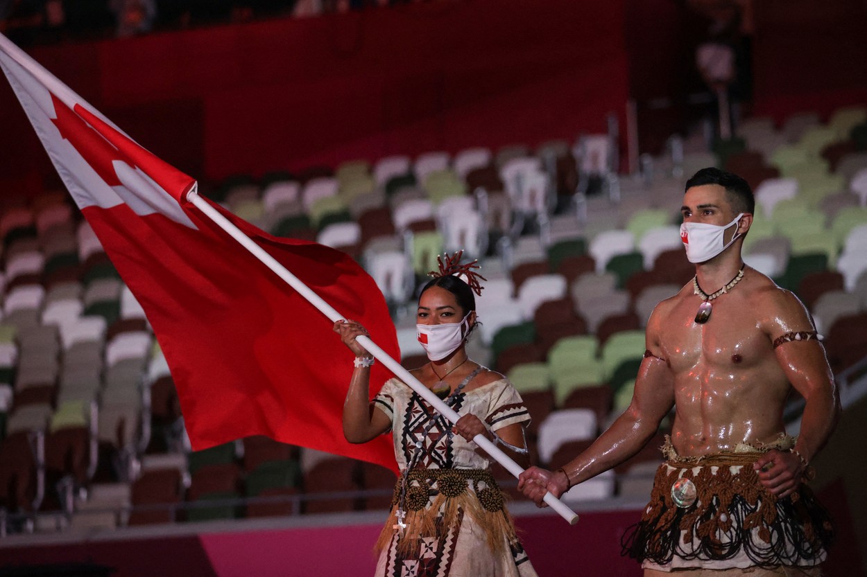 Drama celui mai spectaculos portdrapel de la JO 2020, după tsunami-ul devastator care a lovit Tonga