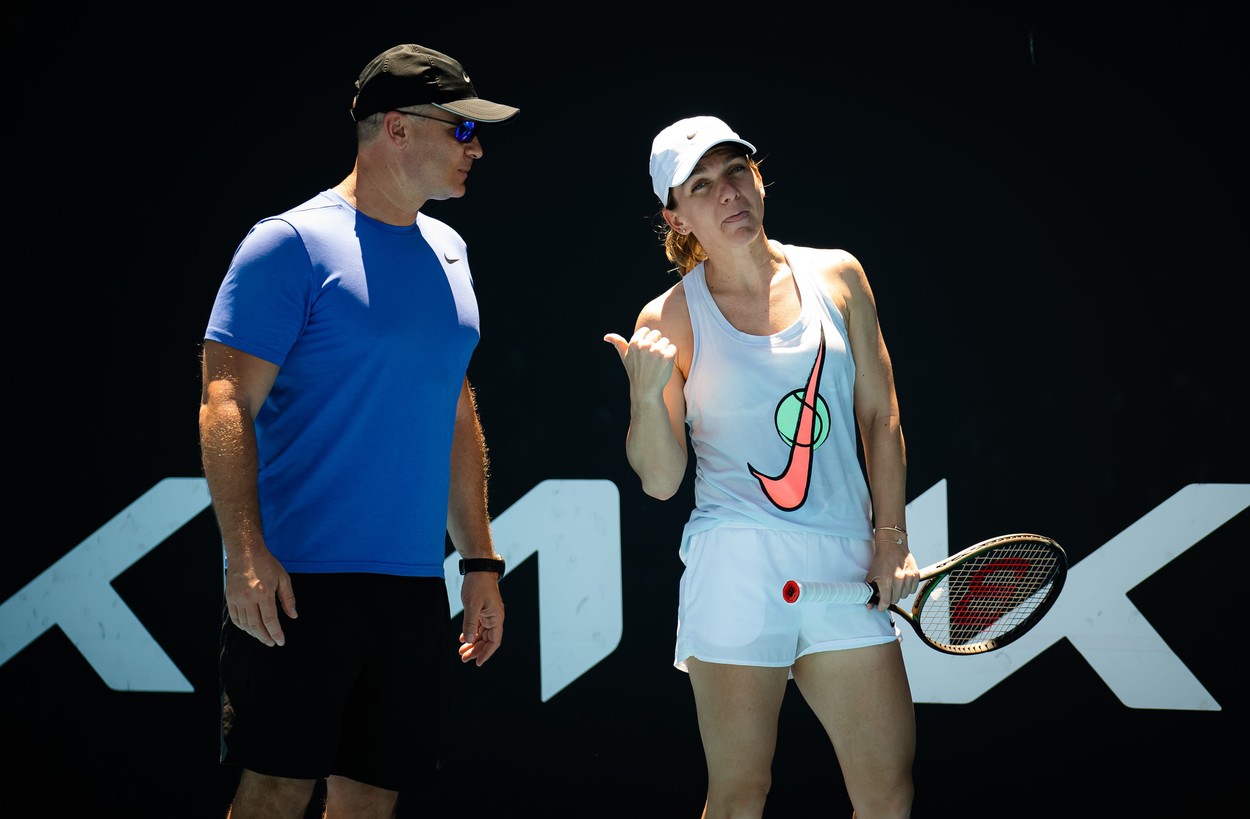 Simona Halep, antrenament cu zâmbetul pe buze la Melbourne. Cum se pregătește pentru debutul la Australian Open