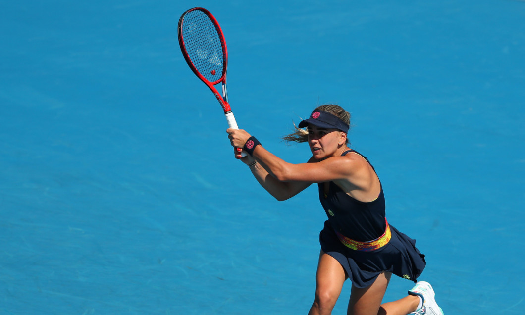 Irina Bara, la Australian Open / Foto: Getty Images