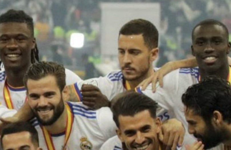 Imaginea care descrie perfect situația lui Eden Hazard de la Real Madrid a fost surprinsă după Supercupa Spaniei