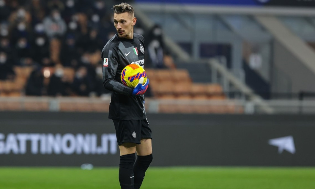 Italian football Coppa Italia match Inter - FC Internazionale vs Empoli FC, San Siro stadium, Milan, Italy - 19 Jan 2022