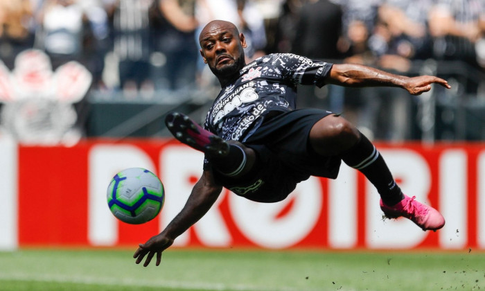Sao Paulo, Brazil. 7th Sept, 2019.- Vagner Love during a match between Corinthians x Cear held at Corinthians Arena, East Zone of So Paulo, SP. The match is valid for the 18th round of the 2019 Brazilian Championship. (Photo: Ricardo Moreira/Fotoarena) Cr