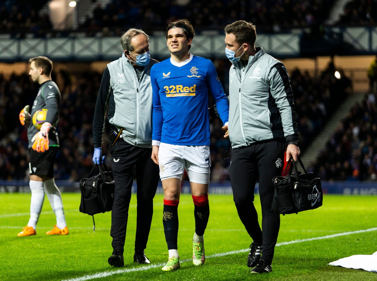 Reacția suporterilor lui Rangers după ce au aflat că Ianis Hagi va rata a doua parte a sezonului: ”Capul sus!”