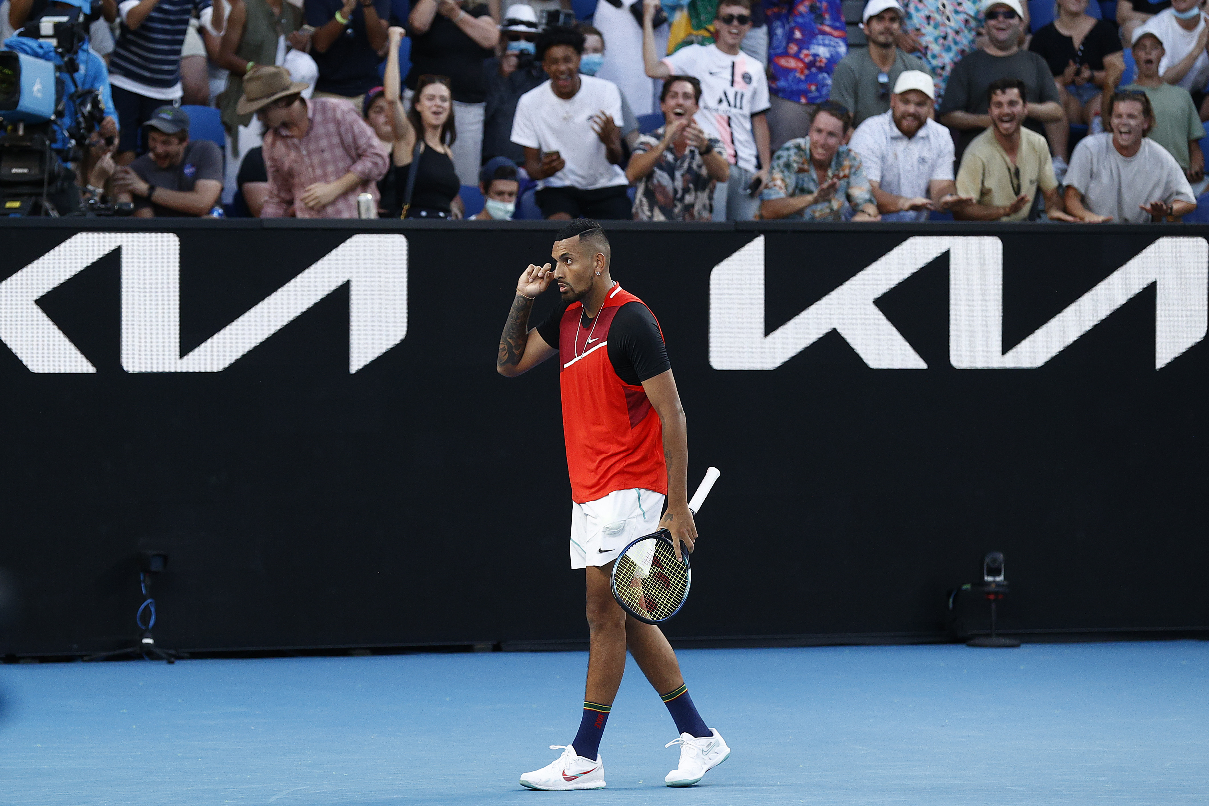 ”Omul a crezut că e la UFC”. Nick Kyrgios, amenințat cu bătaia la Australian Open! De la ce a plecat totul