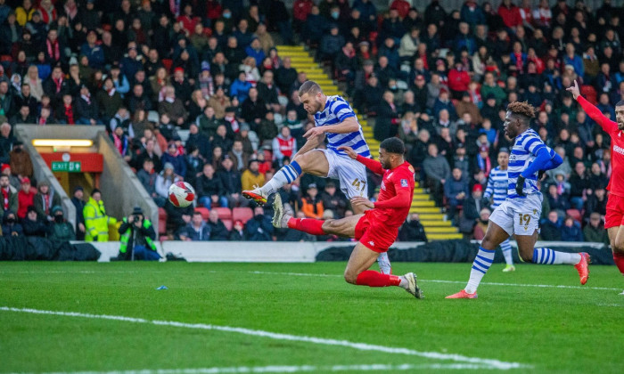 Kidderminster Harriers vs Reading - FA Cup Round 3 - Aggborough Stadium, Kidderminster, England, United Kingdom - 08 Jan 2022