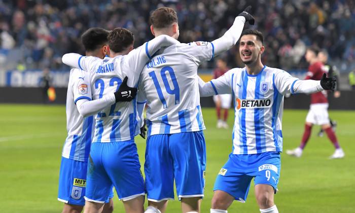 FOTBAL:UNIVERSITATEA CRAIOVA-RAPID BUCURESTI, LIGA 1 CASA PARIURILOR (22.01.2022)