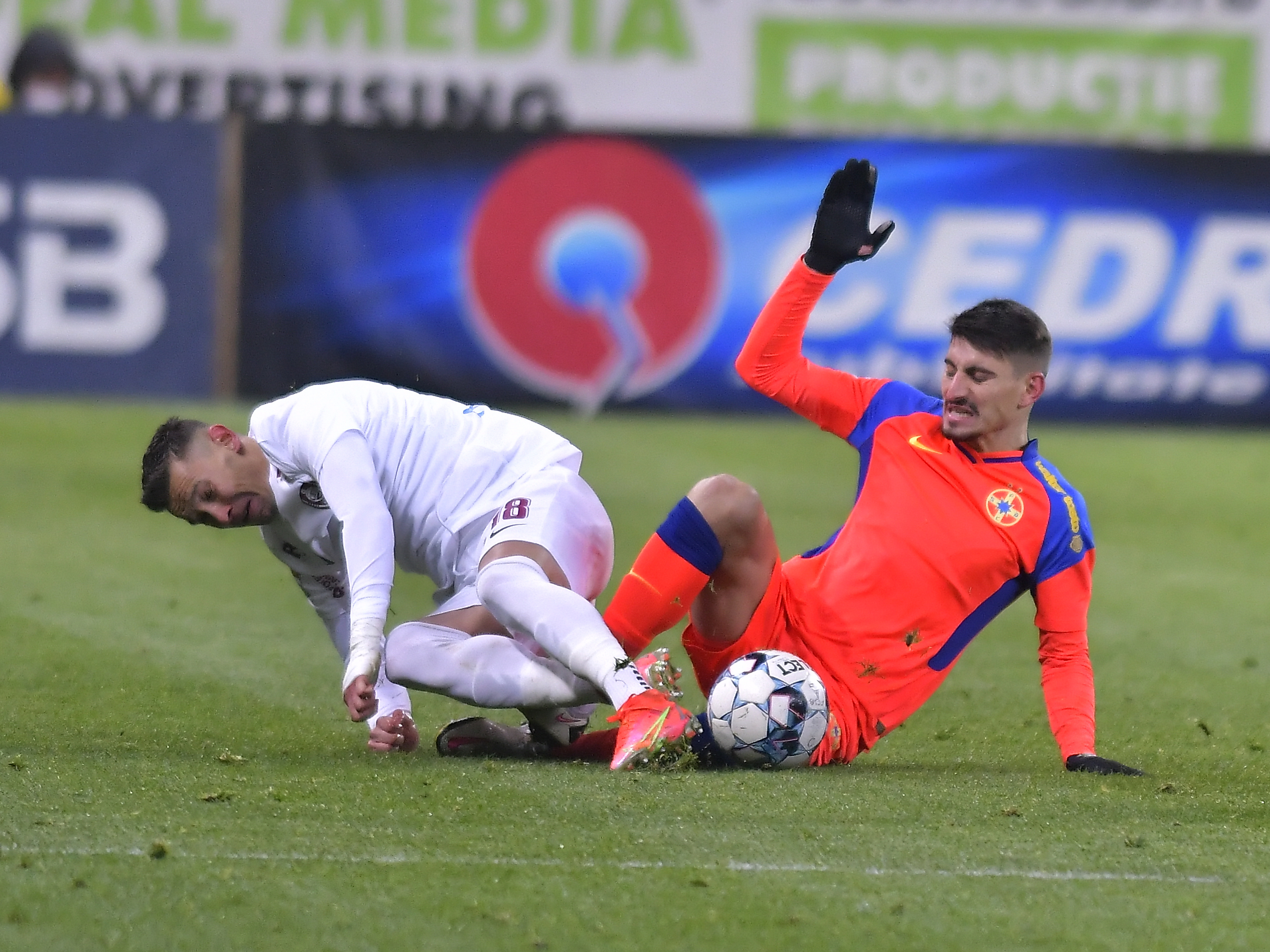 Iulian Cristea s-a ales cu capul spart după ce a înscris golul salvator cu CFR: ”Nu am văzut că e gol! CFR nu a jucat nimic”