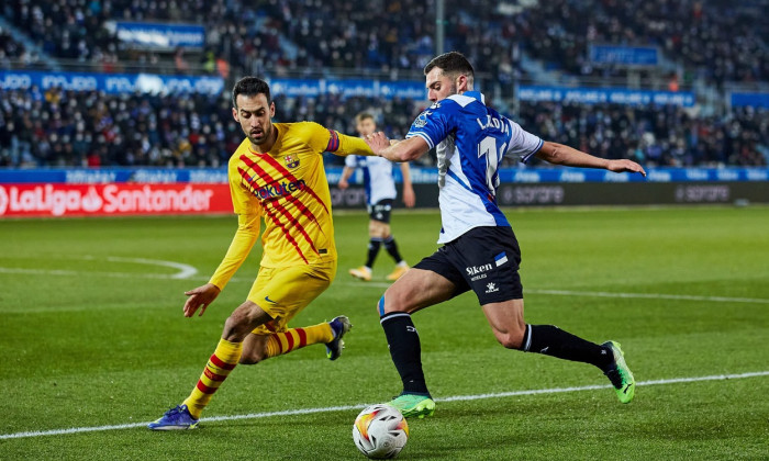 Deportivo Alaves v FC Barcelona - La Liga, Vitoria, Vizcaya, Spain - 23 Jan 2022