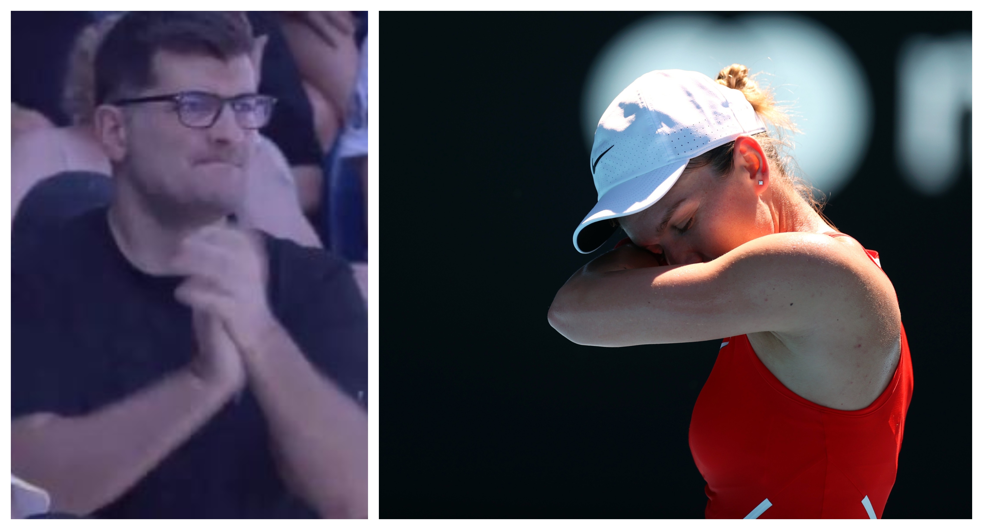 Simona Halep a jucat la peste 33 de grade! ”Nu pot să-mi mișc piciorul!”. Ce i-a spus lui Toni Iuruc în timpul meciului