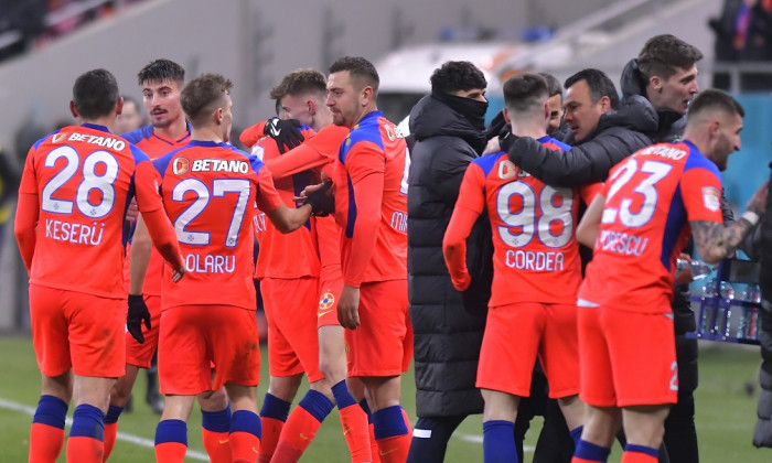 FOTBAL:FCSB-CFR CLUJ, LIGA 1 CASA PARIURILOR (23.01.2022)