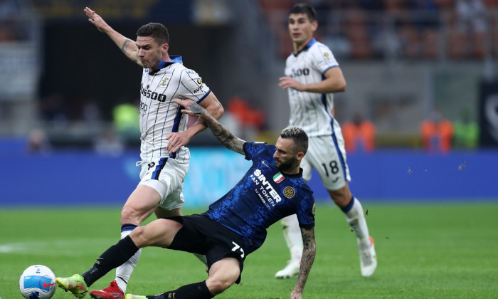 FC Internazionale vs Atalanta BC, Serie A, Football, Stadio Giuseppe Meazza, Milan, Italy - 25 Sep 2021