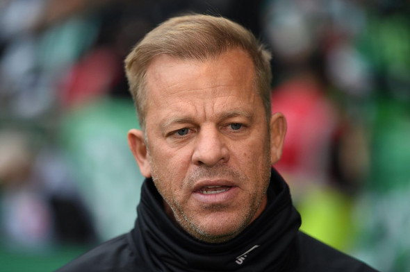 Bremen, Germany. 30th Oct, 2021. Football: 2nd Bundesliga, Werder Bremen - FC St. Pauli, Matchday 12, wohninvest Weserstadion. Werder's coach Markus Anfang during the interview. He has resigned as coach of Werder Bremen. With this, the 47-year-old reacted