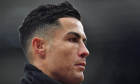 Manchester, UK. 22nd Jan, 2022. Manchester United's Cristiano Ronaldo warms-up during the Premier League match at Old Trafford, Manchester, UK. Picture date: Sunday January 23, 2022. Photo credit should read: Anthony Devlin Credit: Anthony Devlin/Alamy Li
