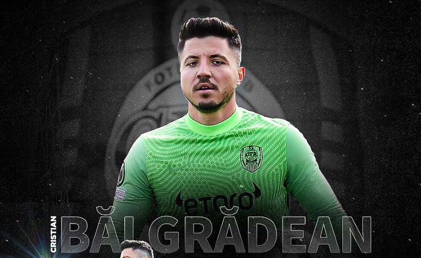 OFICIAL | Cristi Bălgrădean rămâne la CFR Cluj! Ardelenii au anunțat prelungirea contractului