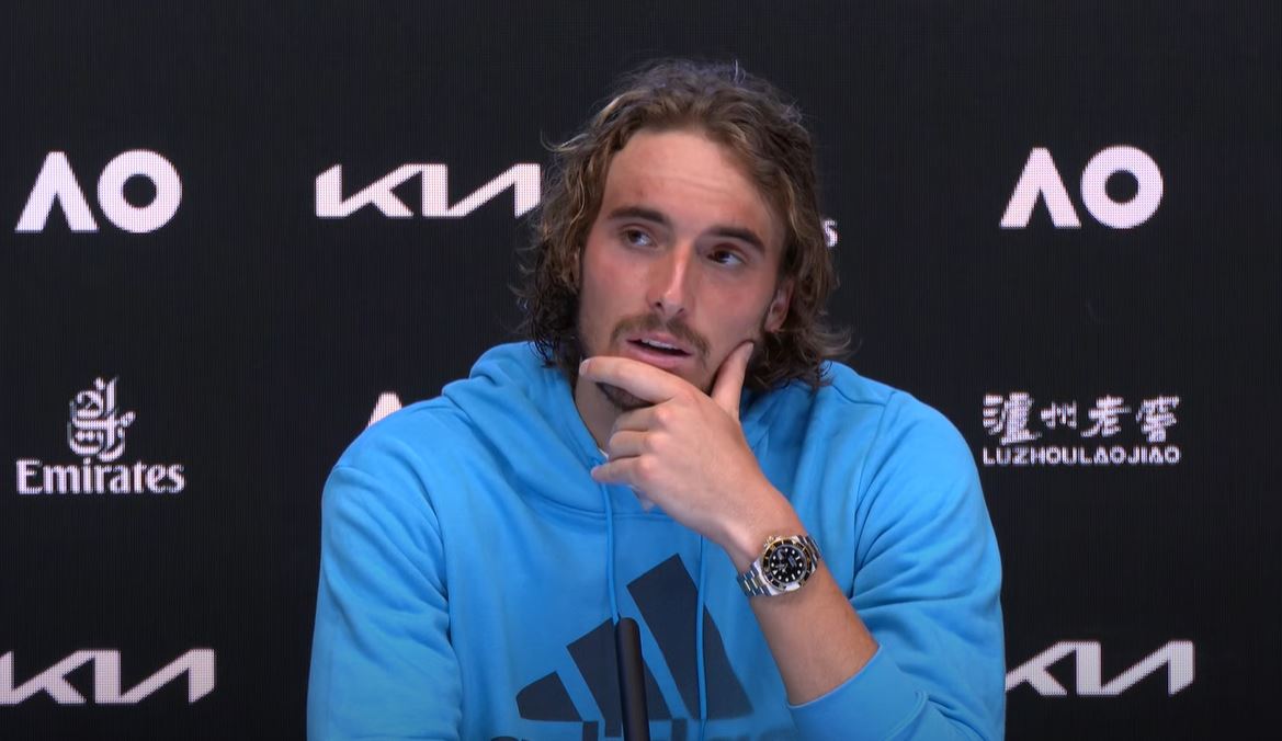 Stefanos Tsitsipas a răspuns acuzațiilor lui Daniil Medvedev, după semifinala de la Australian Open