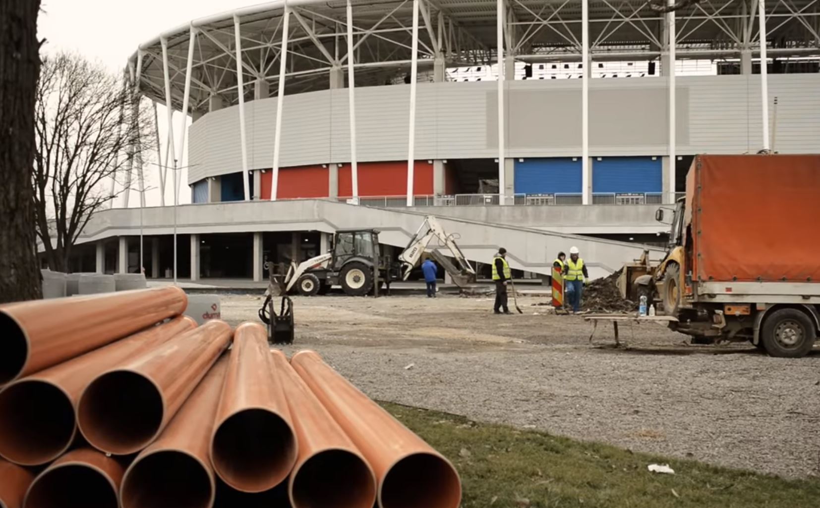 Noi lucrări la Stadionul Steaua. Ce se mai construiește în Ghencea și când va fi gata