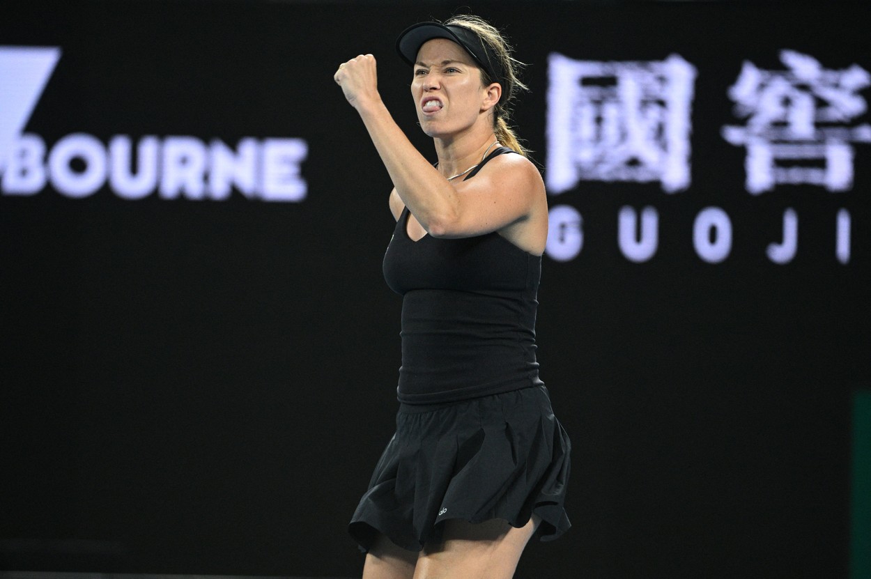 "N-am văzut niciodată așa ceva în tenis!" Ce face Danielle Collins între game-uri și de ce e poreclită "Danimal"