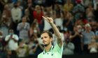 Daniil Medvedev, după victoria cu Stefanos Tsitsipas / Foto: Getty Images