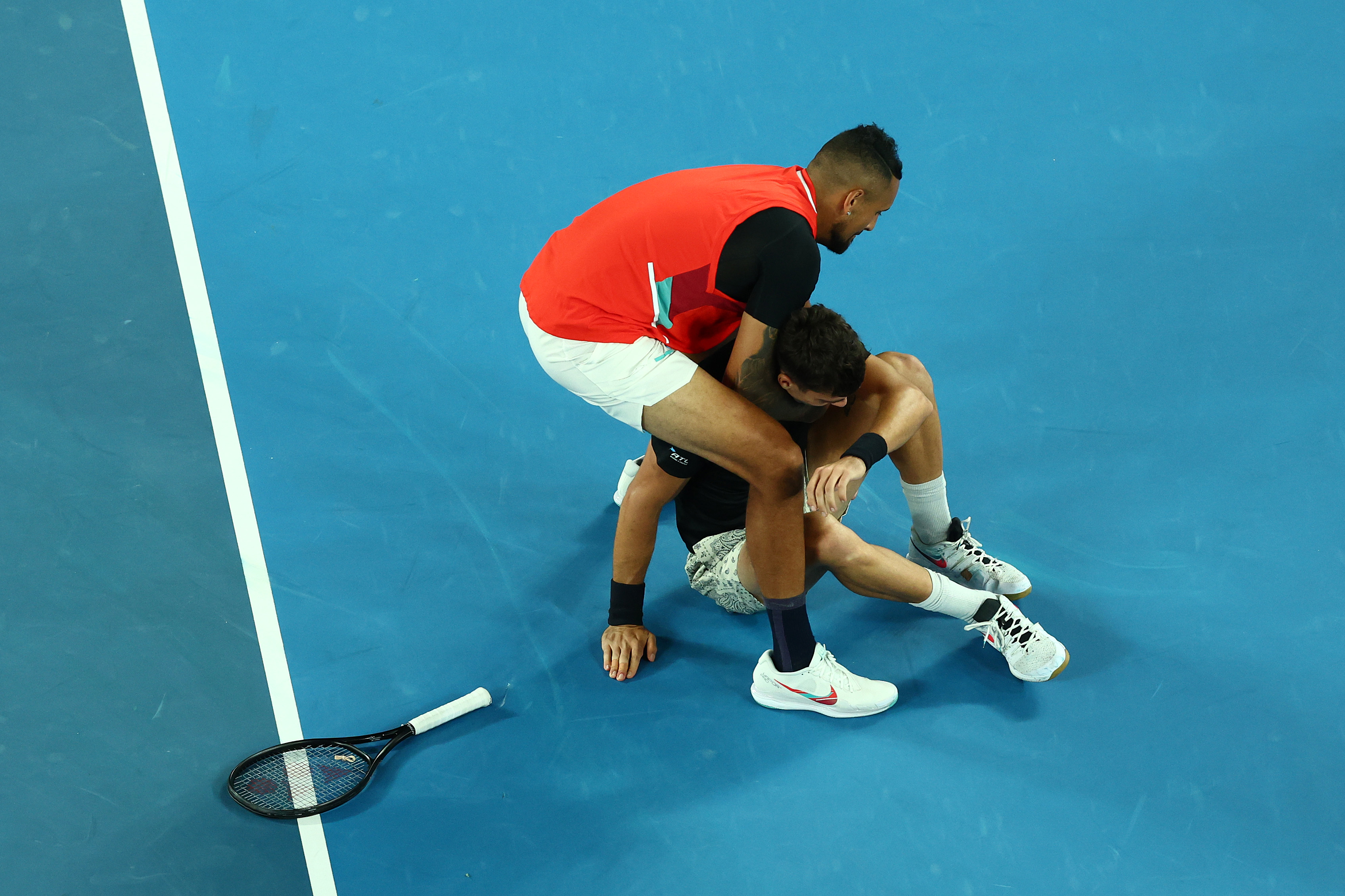 Dă-l naibii afară! Nick Kyrgios, o nouă ieșire în finala de dublu de la Australian Open