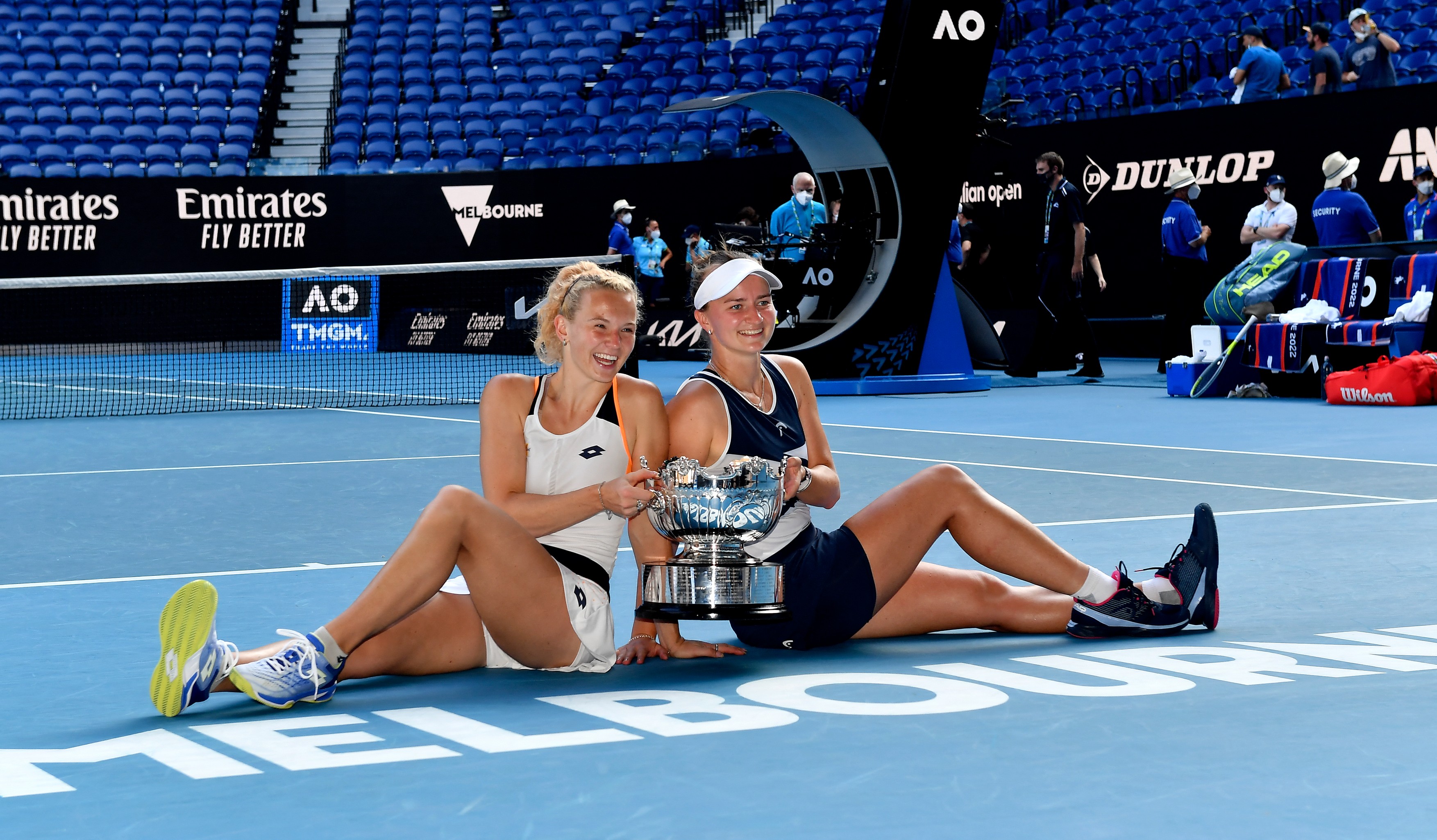 Barbora Krejcikova și Katerina Siniakova, campioane la Australian Open la dublu! Al șaselea turneu major pentru cehoaice