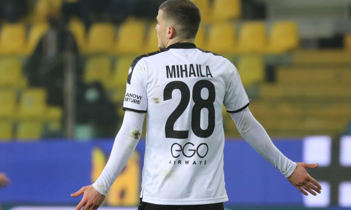 Parma, Italy. 21st Jan, 2022. Valentin-Miha Mihaila of PARMA CALCIO reaction during the Serie B match between Parma Calcio and Frosinone Calcio at Ennio Tardini on January 21, 2022 in Parma, Italy. Credit: Live Media Publishing Group/Alamy Live News