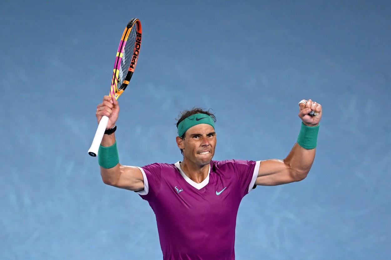Reacția Simonei Halep după finala Australian Open dintre Rafael Nadal și Daniil Medvedev