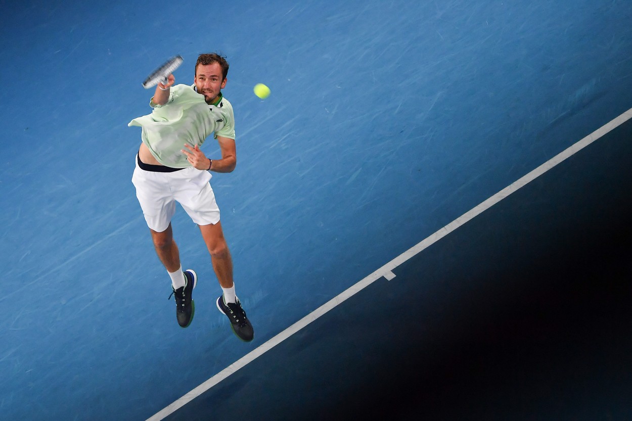 Ce au făcut australienii când cineva a strigat 'Hai, Daniil!'. Medvedev n-a mai suportat și a dat cărțile pe față