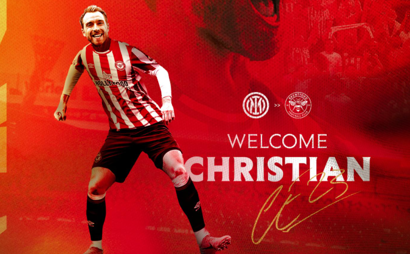 OFICIAL | Christian Eriksen a semnat cu Brentford! Danezul revine în Premier League