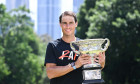 Tennis Rafael Nadal Trophy Photocall, Melbourne, USA - 31 Jan 2022