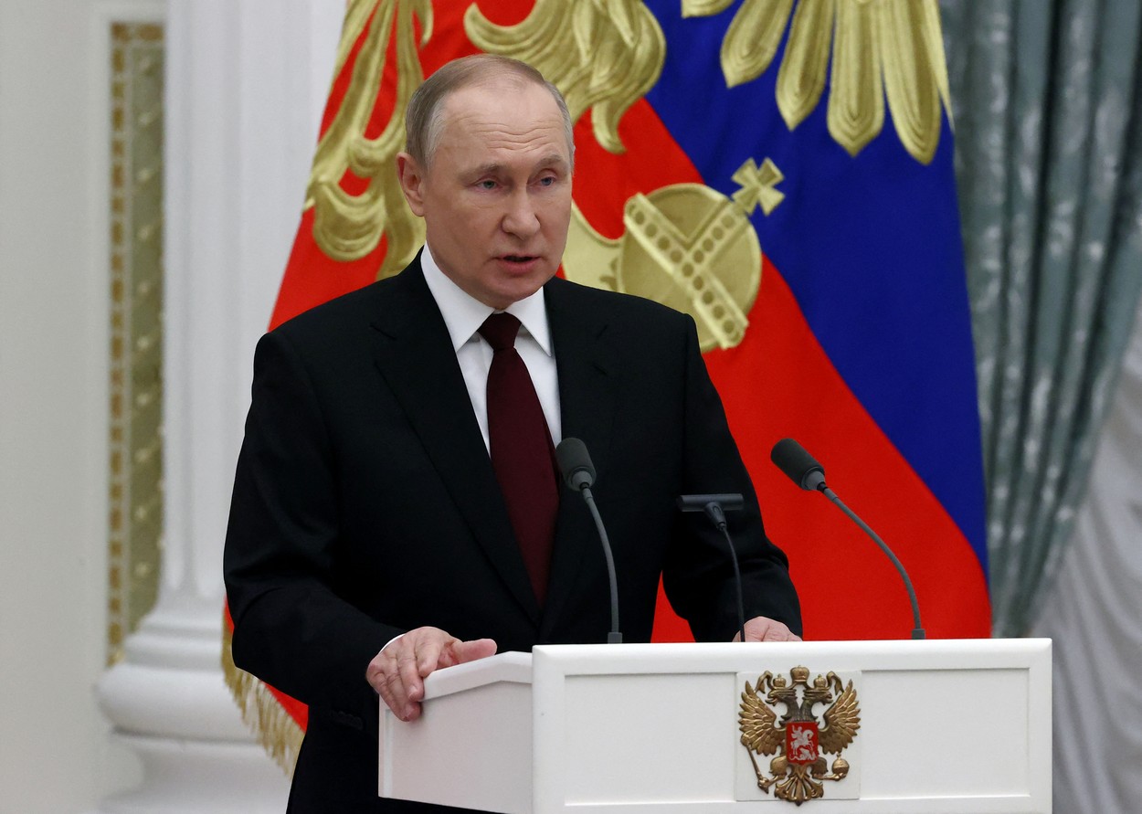Vladimir Putin: "Considerăm inacceptabilă practica de pedepsire colectivă!"