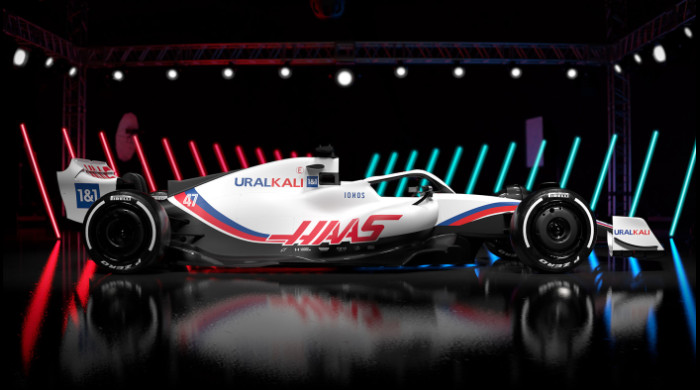 Monopostul Haas pentru 2022 / Foto Twitter - @HaasF1Team
