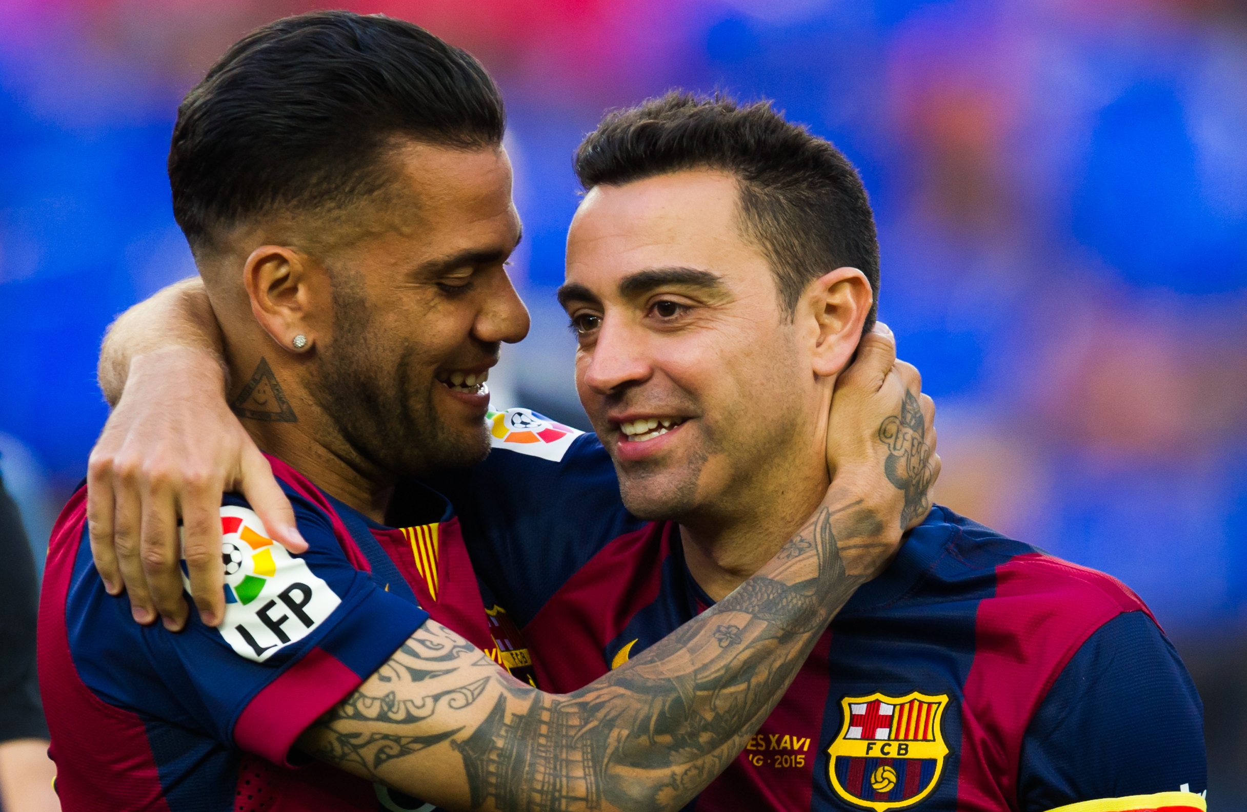 Cum a reacționat Dani Alves când Xavi l-a sunat să-i spună că nu l-a inclus pe lista pentru Europa League