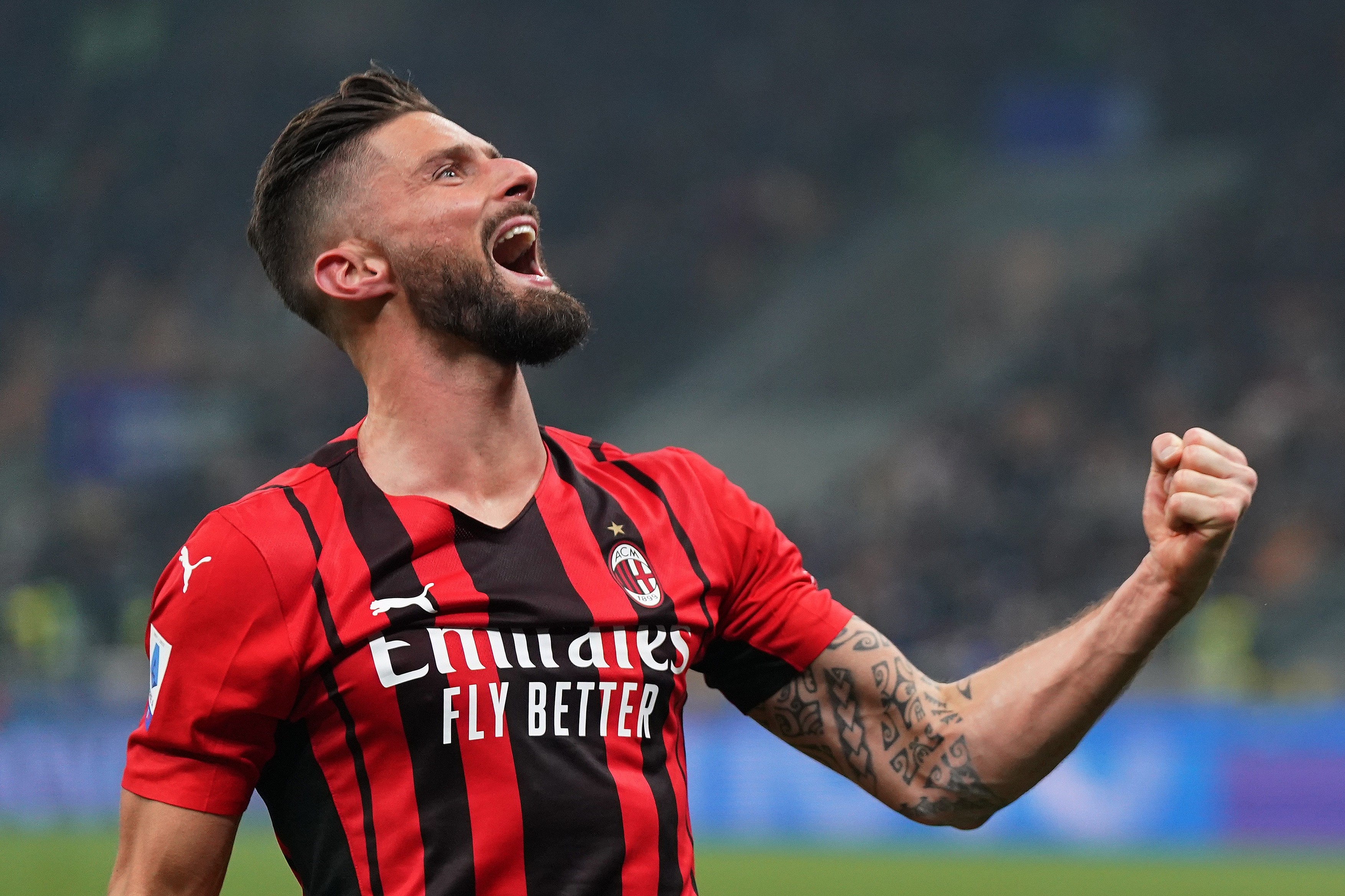 Inter - AC Milan 1-2. "Rossoneri" câștigă episodul cu numărul 230 al "Derby della Madonnina" prin dubla lui Olivier Giroud