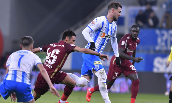 FOTBAL:UNIVERSITATEA CRAIOVA-CFR CLUJ, LIGA 1 CASA PARIURILOR (5.02.2022)