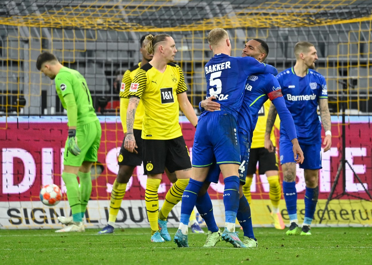 Borussia Dortmund - Bayer Leverkusen 2-5. Gazdele, umilite pe teren propriu