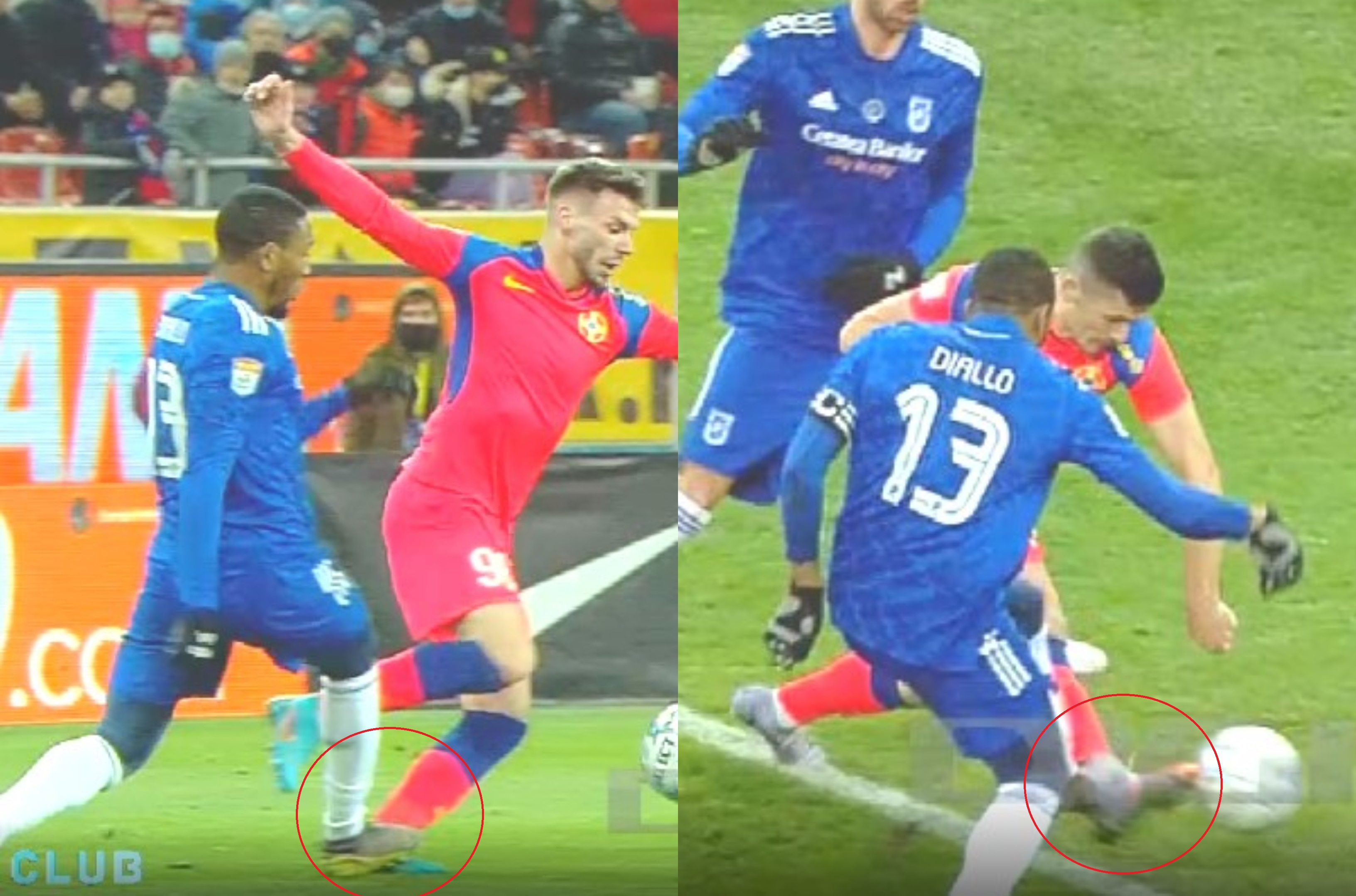 Verdictul specialistului: FCSB a fost privată de un penalty în meciul cu U Craiova 1948, iar Diallo putea fi eliminat