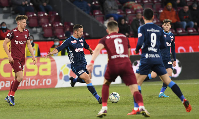 FOTBAL: CFR CLUJ-UTA ARAD, LIGA 1 CASA PARIURILOR (08.02.2022)