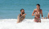 *EXCLUSIVE* Daniel Alves and his wife Joana Sanz at Conceicao beach in Fernando de Noronha