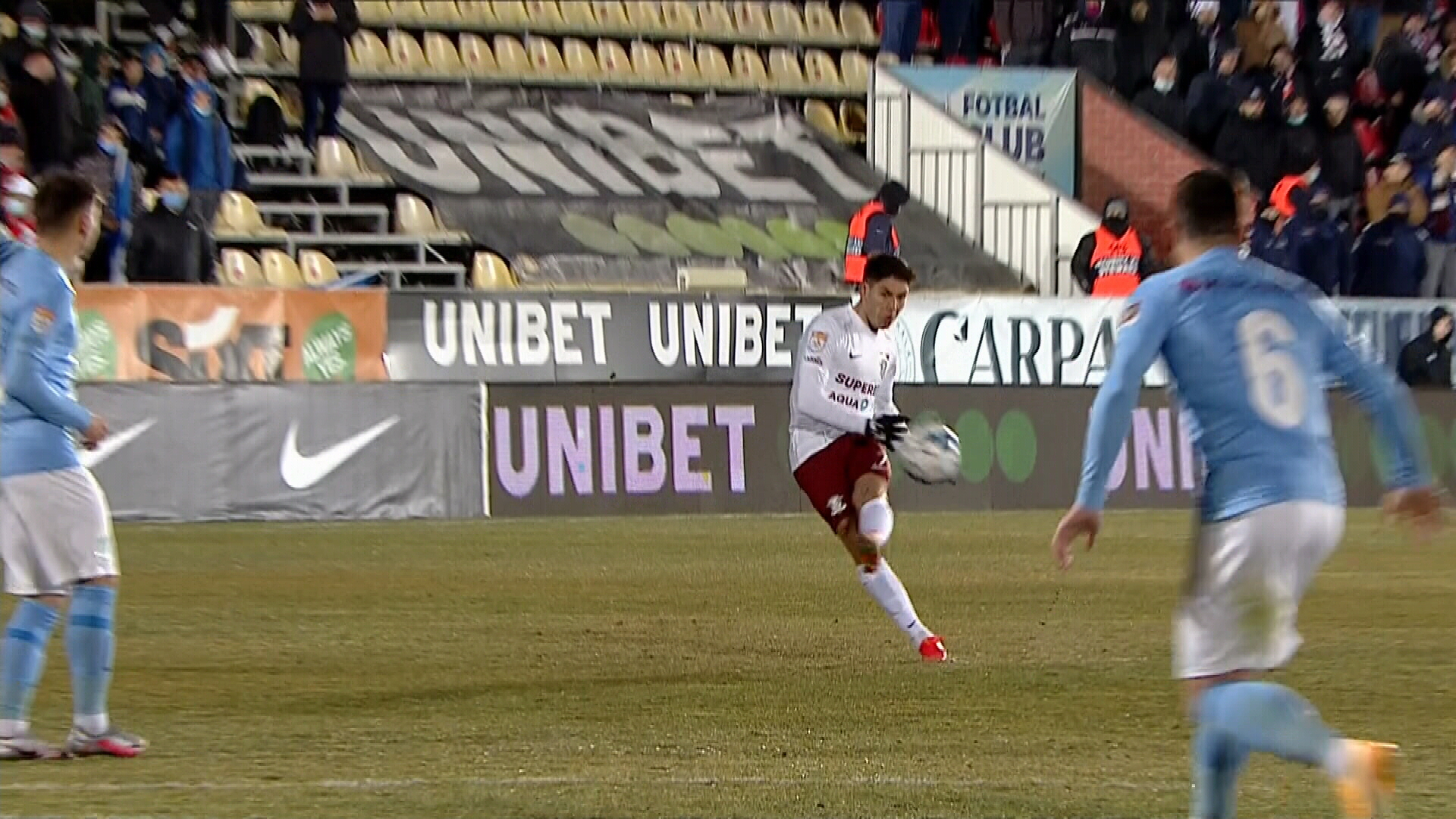 FC Voluntari - Rapid 0-0, ACUM, Digi Sport 1. Giuleștenii, prima ocazie mare a partidei