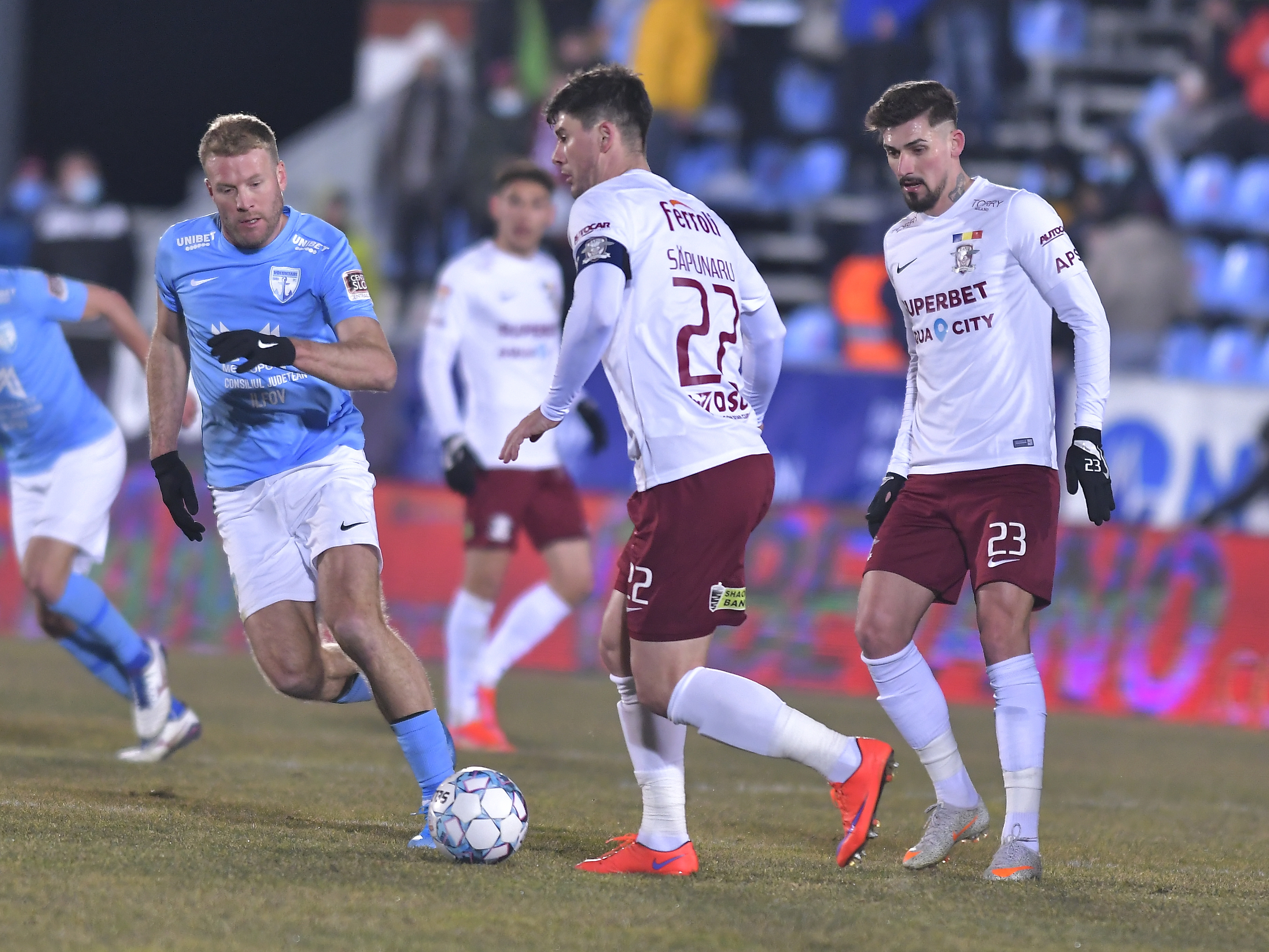 FC Voluntari - Rapid 0-0. Giuleștenii, la a șasea partidă fără victorie în Liga 1