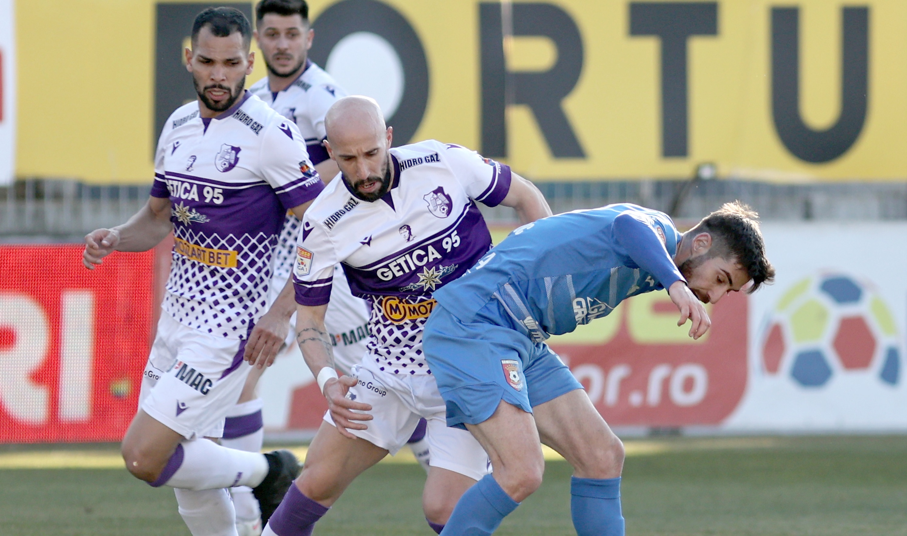 Chindia - FC Argeș 1-1. Piteștenii au egalat și păstrează șanse de calificare în play-off