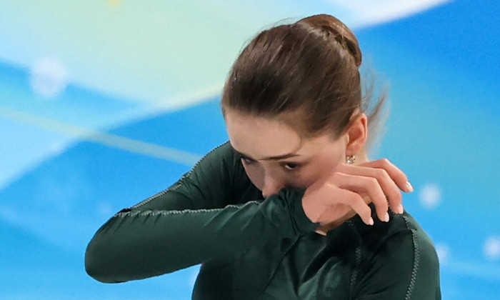 Beijing 2022 Olympics: figure skating, Kamila Valieva training session