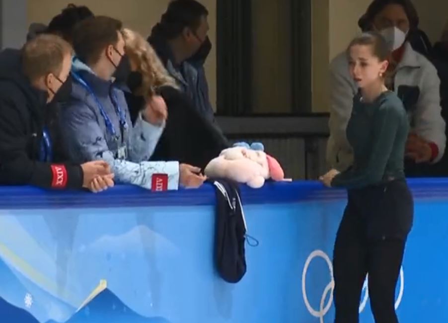Kamila Valieva a izbucnit în plâns la antrenament! Cum a reacționat antrenoarea