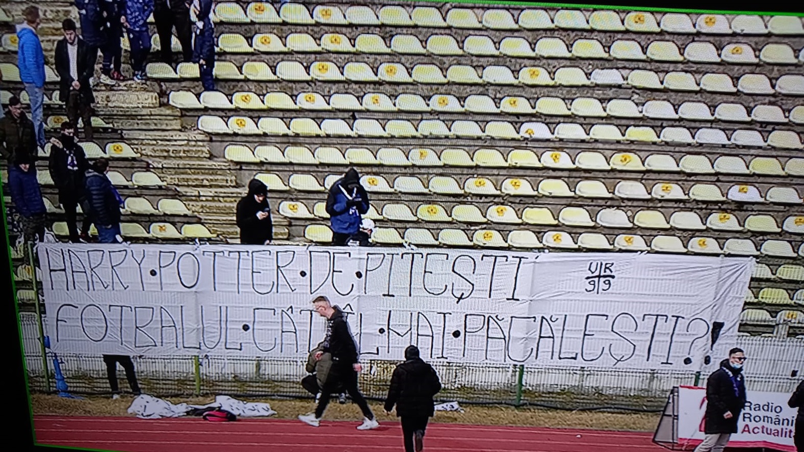 Andrei Prepeliță, contestat în continuare de fanii lui FC Argeș: ”Harry Potter de Pitești!”