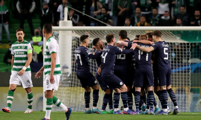 Sporting CP v Manchester City - Round Of Sixteen Leg One - UEFA Champions League, Lisbon, Portugal - 15 Feb 2022