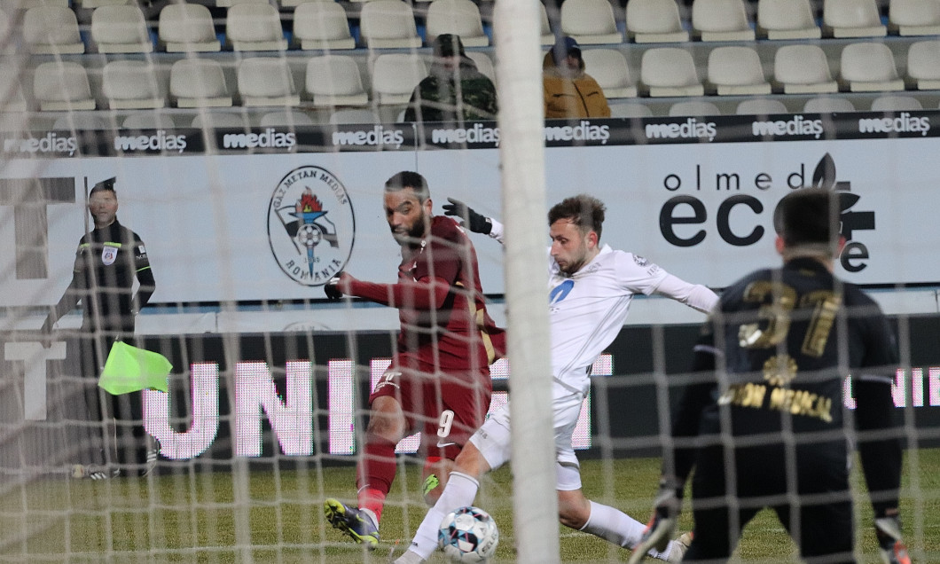 FOTBAL:GAZ METAN MEDIAS-CFR CLUJ, LIGA 1 CASA PARIURILOR (12.02.2022)