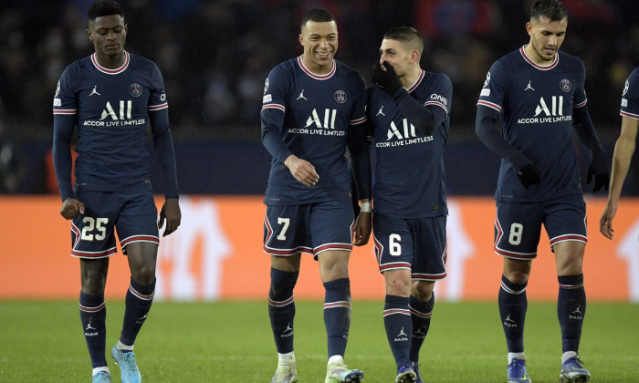 Paris Saint Germain v Real Madrid, UEFA Champions League, Round of 16, First Leg, Football, Parc des Princes, Paris, France - 15 Feb 2022