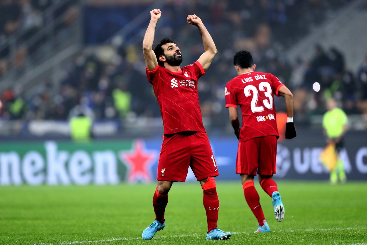 Mohamed Salah, performanță remarcabilă reușită după golul marcat în Inter - Liverpool
