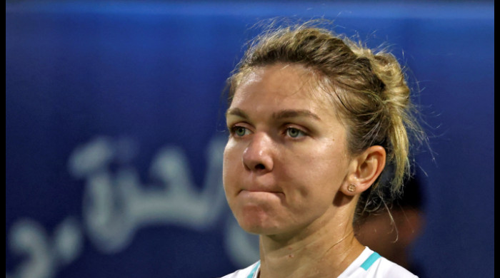 Simona Halep, la Dubai / Foto: Profimedia