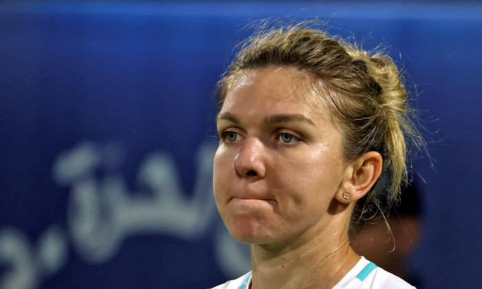 Simona Halep, la Dubai / Foto: Profimedia